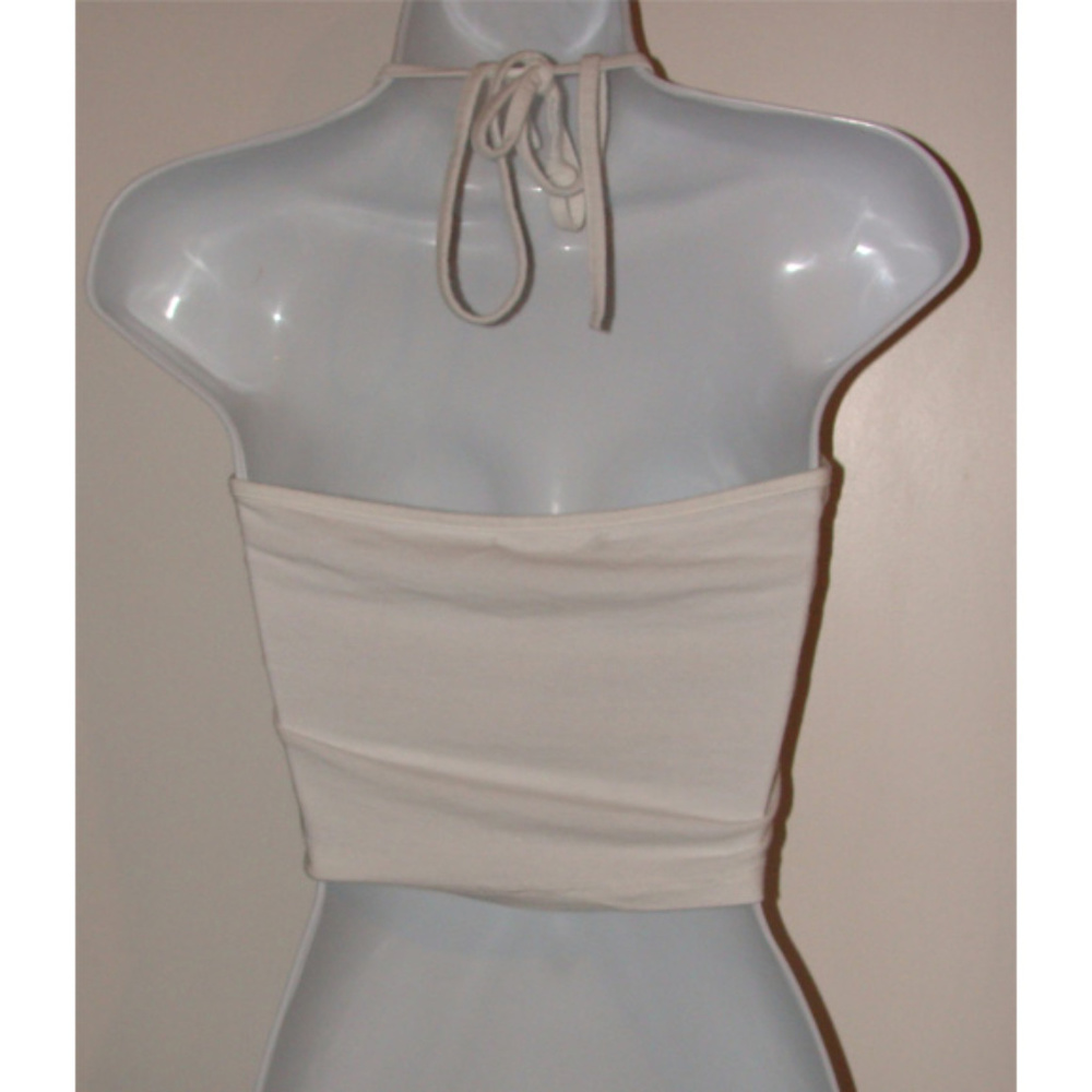 NWT Brandy melville kaleidoscope crop halter top S - Picture 2 of 5